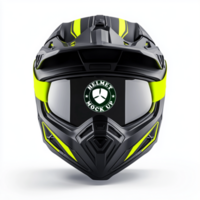 Helmet mock up collection with helmet mock up layout and helmet mock up view psd