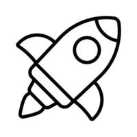 A handy linear style icon depicting business startup vector