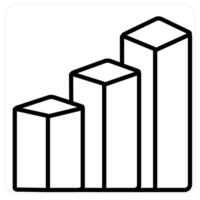 Isometric and isometric icon concept in black line color vector