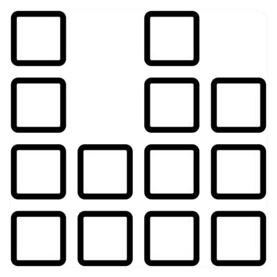 Diagram icon concept in black line color