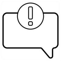Network and technology icon in black line color vector