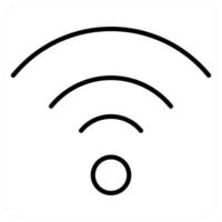 Hosting icon concept in black line color vector