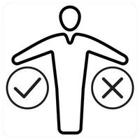 Review and feedback icon concept in black line color vector