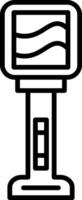 Thermal Imager Heat Detection Device vector