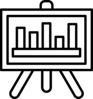 Bar Chart Presentation vector