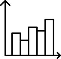 Bar Chart Graphing Data vector
