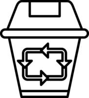 Trash Recycling Waste Reuse vector