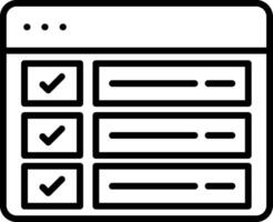 Project Status Overview vector