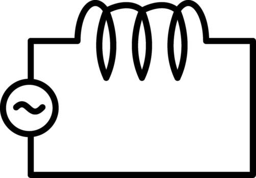 inductor eléctrico componente vector