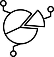 Pie Chart Graph vector