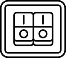 Electrical Switch Components vector