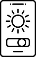 Brightness Sensor Control vector