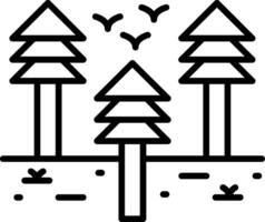 Forest Woodland Area vector