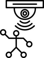 Motion Sensor Movement Detection vector