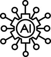 Artificial Intelligence Models vector