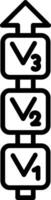 Version Control Procedure vector