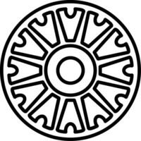 Centric Diatom Algae Type vector