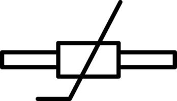 Thermistor Temperature Sensor vector