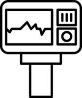 Electrocardiogram Heart Activity Measurement vector