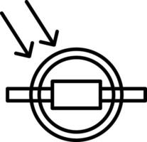 LDR Light Sensor vector