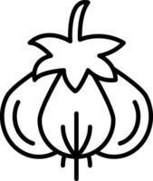 Garlic Aromatic Bulb vector
