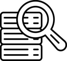 Searchability Data Tool vector