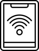 Smart Wifi Wireless Network Management vector