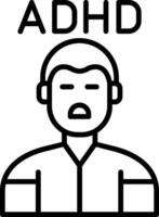 ADHD Behavioral Trait Icon vector