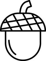 Acorn Small Nut vector