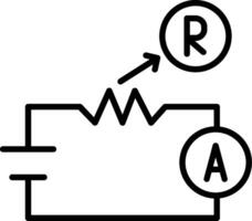 Resistor Component Usage vector