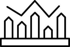 Stats Bar Graph Data vector