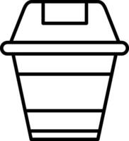 Garbage Bin Waste Disposal vector