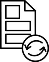 File Processing System vector