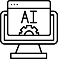 Artificial Intelligence Tools vector
