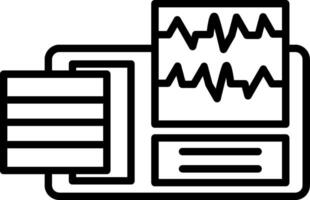 ECG Machine Heart Activity Monitor vector