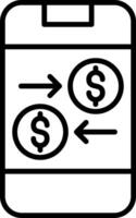 Transactions Financial Records vector