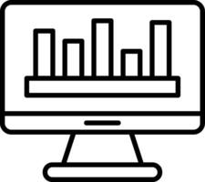 Bar Chart Report vector