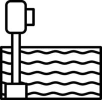 Water Level Liquid Depth Sensor vector