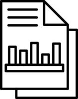 Bar Graph Data Documents vector