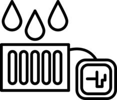 Rain Sensor Precipitation Detection Device vector