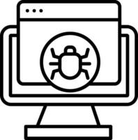 Software Bug Issue vector