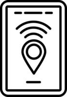 Live Location GPS-based Position vector