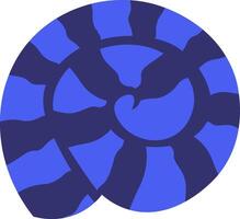 Nautilus Shell Abstract Swirl vector