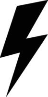 lightning bolt on a white background white isolated background vector