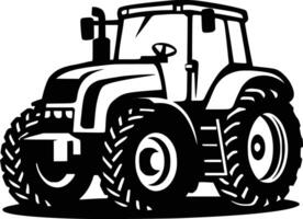 Tractor clip art and isolated background vector