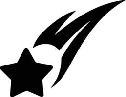 Black and white bold illustration of a moon and stars, isolated on white background. vector