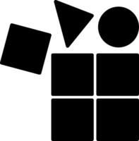 Unorganized Behavior Patterns Glyph vector