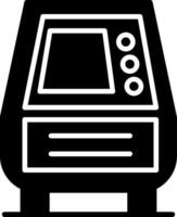 PCR Machine Genetic Testing Glyph vector