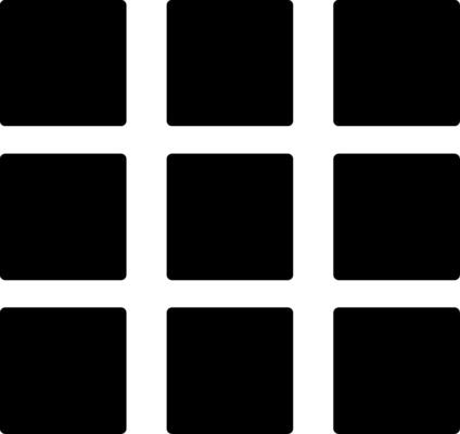 Squares Geometric Shapes Glyph