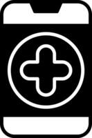 Emergency Service Response Glyph vector